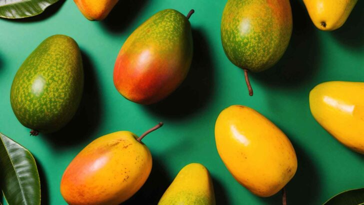 Close-up of fresh mango
