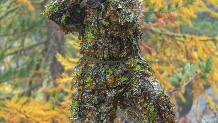 Camouflage clothing representing military service